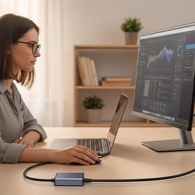 Adaptateur hdmi usb​ 