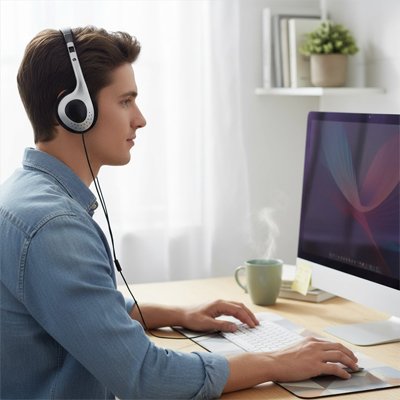 Casque audio filaire 