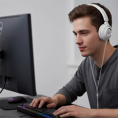 Casque audio filaire 